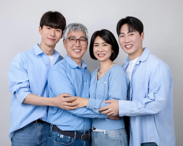 가족사진 예시