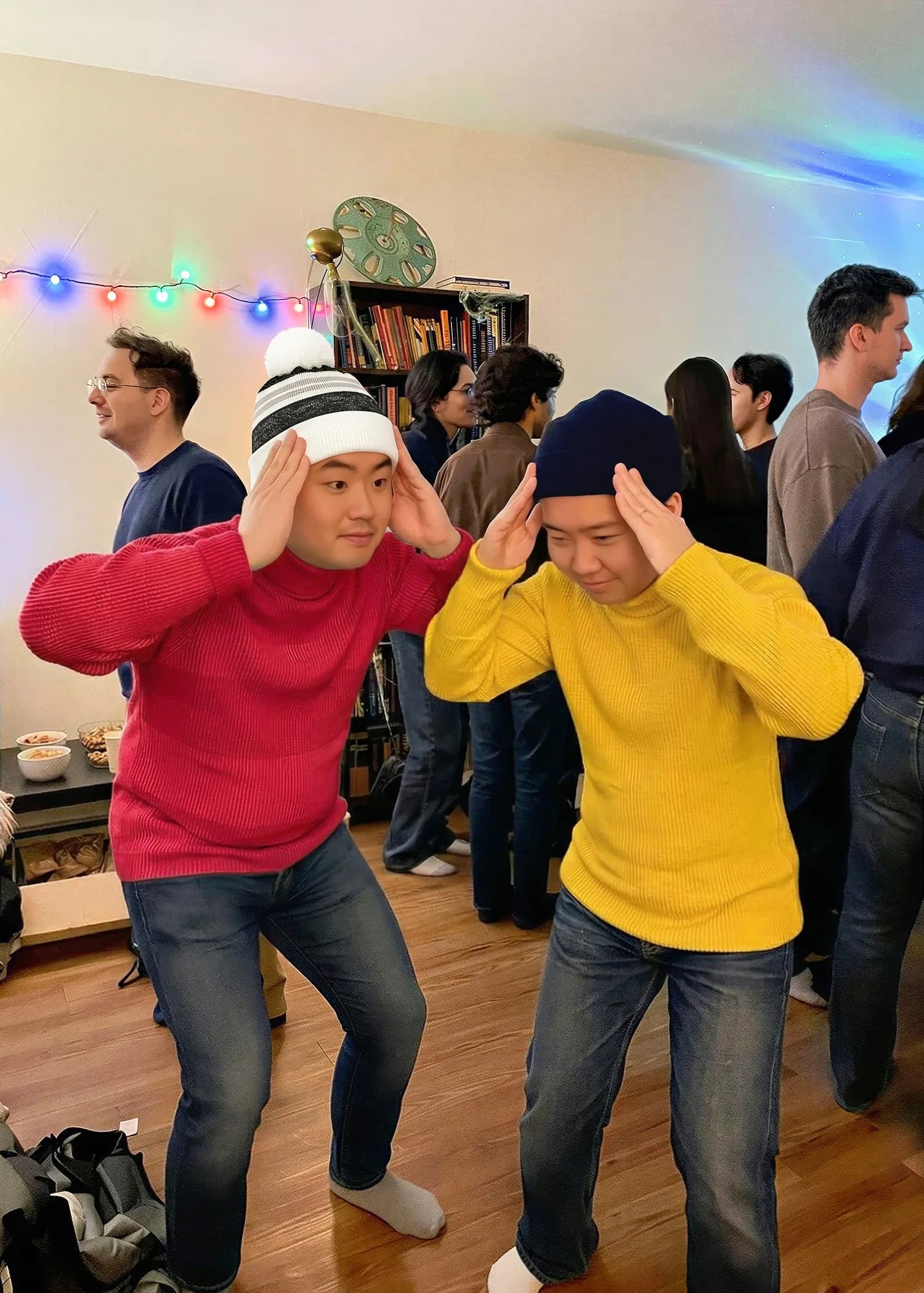 빨간 조명에 묻힌 마지막 사진 — 본래 색으로 되살린 복원