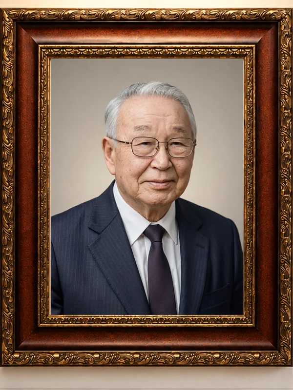 전시·액자 마감 — 고급 액자에 마감한 의전 초상