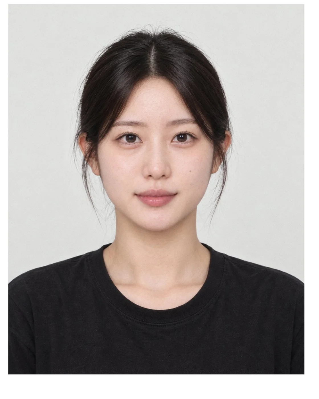 평상복으로 촬영한 원본